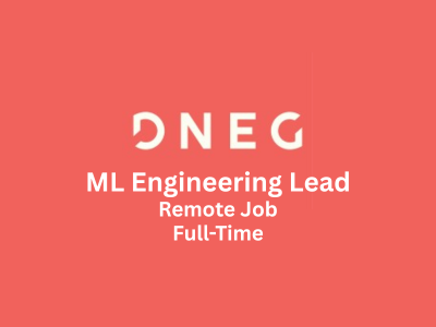 DNEG is hiring Machine Learning Engineering Lead