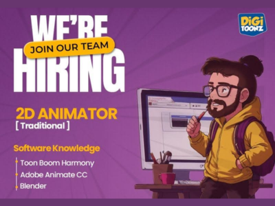 Digi TOONZ is looking for a 2D Animator
