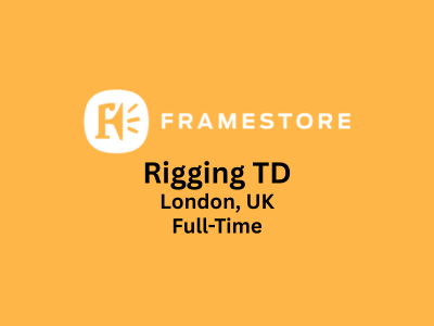 Framestore Studios is seeking a Rigging TD