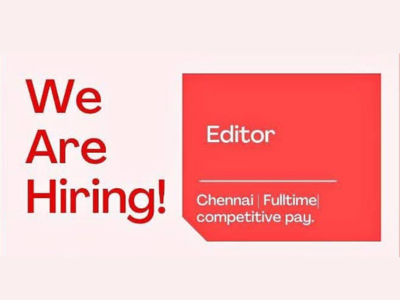 Full-Time job opening for a skilled Editor