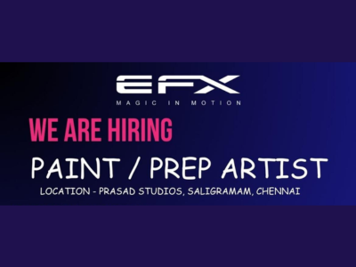 Full-time job opening for experienced Paint  Prep Artists