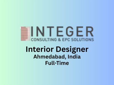 Integer ECP & Consulting is looking for an Interior Designer