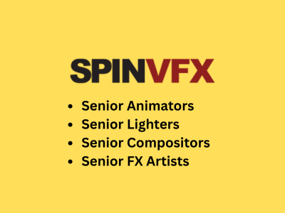 Latest job openings at Spin VFX