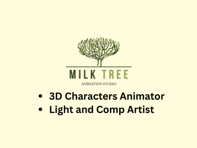 Milk Tree Studio is hiring for latest positions