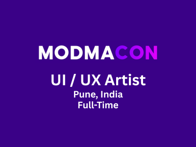 Modmacon is looking for a UI UX Artist