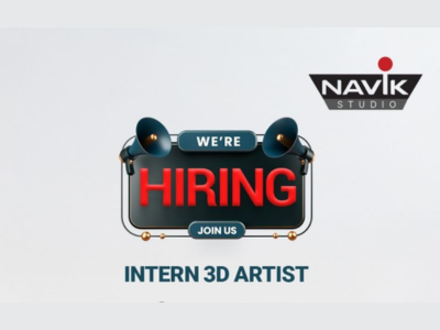 Navik Studio looking for a passionate 3D Artist Intern