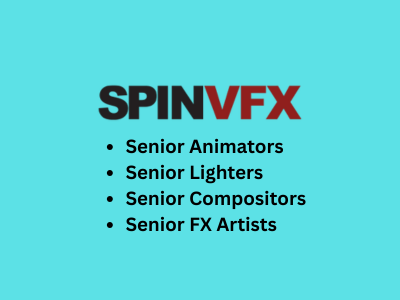 Spin VFX is looking for talented professionals