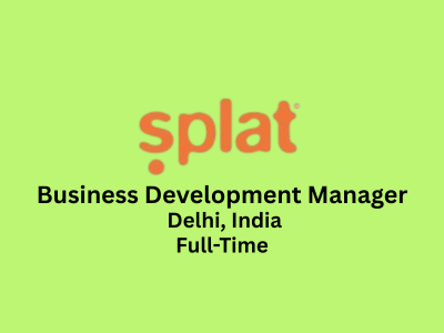 Splat Studio is hiring a Business Development Manager