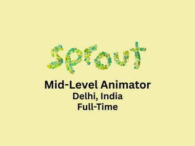 Sprout Studios is looking for a Mid-Level Animator