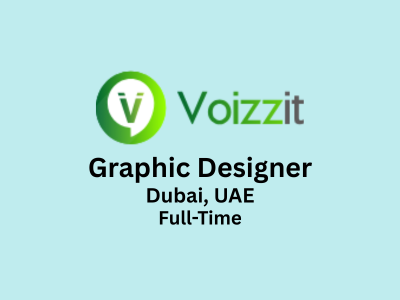 Voizzit is looking for a Graphic Designer