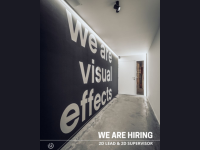 benuts is hiring Lead 2D Artist and 2D Supervisor