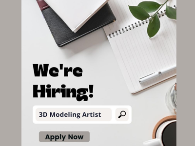 3D Modeling Artist required at Digital Turbo Media