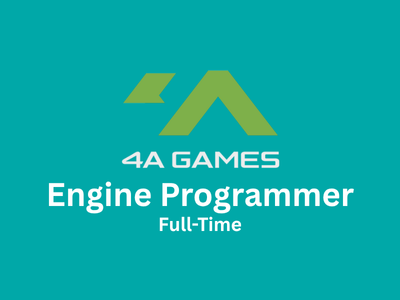 4A Games is looking for an Engine Programmer