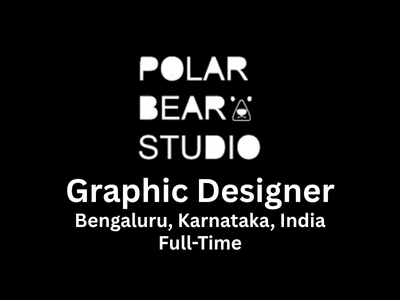 A Graphic Designer is required at Polar Bear Studios