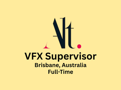 Alt VFX is looking for a VFX Supervisor