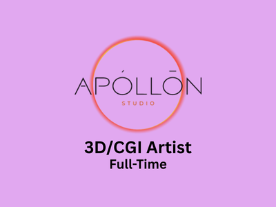 Apollon Studio is looking for a 3DCGI Artist
