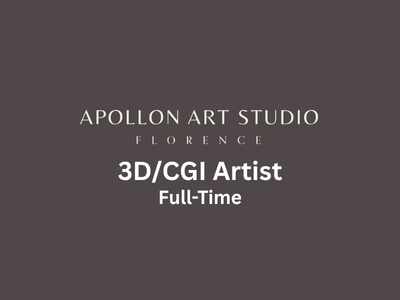 Apollon Studio is looking for a 3DCGI Artist