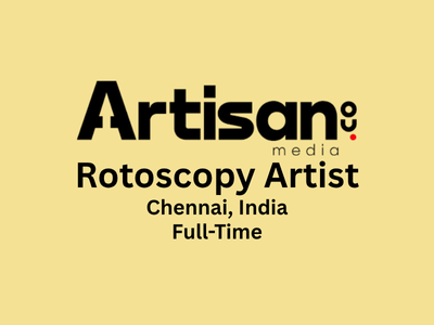 Artisan Media is seeking a Rotoscopy Artist