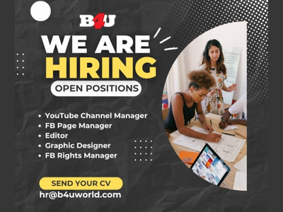 B4U Network is looking for professionals