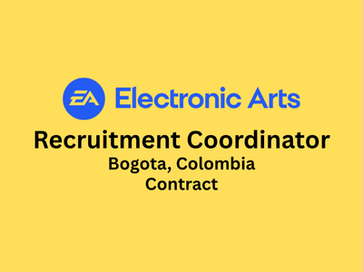 Contract job for Recruitment Coordinator at Electronic Arts