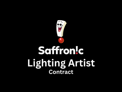 Contract job opening for Lighting Artist at Saffronic