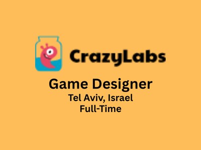 CrazyLabs is looking for a Game Designer