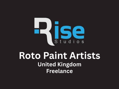 Freelance job opening for Roto Paint Artists at RISE Studios