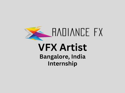 Internship program for VFX Artist at Radiance FX