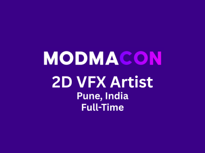 Modmacon Studios is hiring a 2D VFX Artist