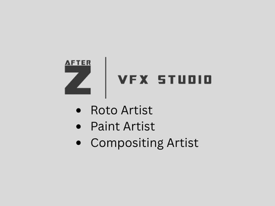 Multiple job openings at AfterZ VFX Studio