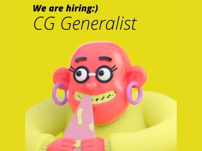 Remote job for CG Generalist at Ben Voldman