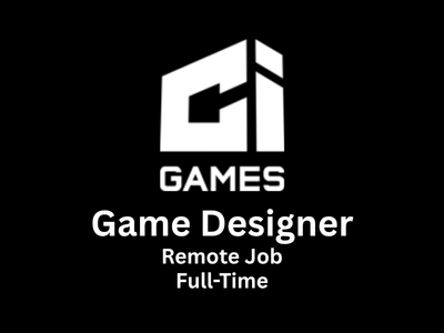 Remote job for Game Designer at CI Games