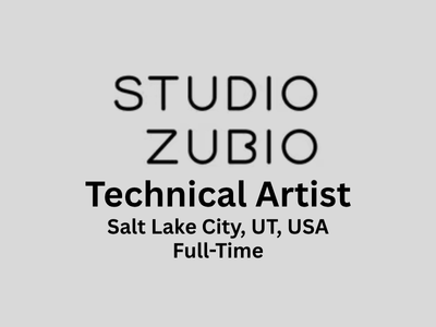 Studio Zubio is looking for a Technical Artist