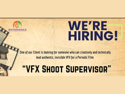 VFX Shoot Supervisor required at Rotomaker