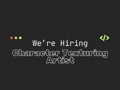 Vertex Monk Studio is hiring a Character Texturing Artist