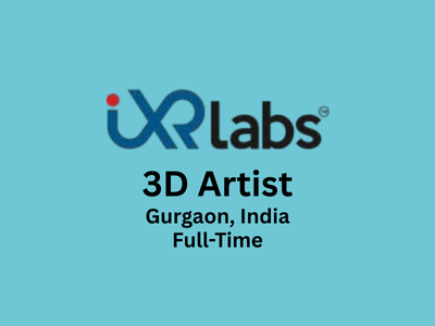 iXR Labs is looking for a 3D Artist