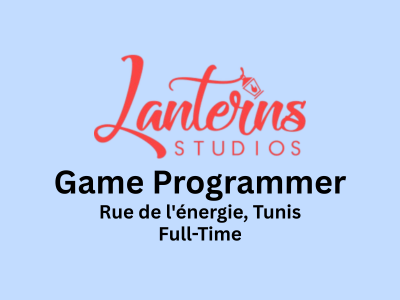 A Game Programmer is required at Lanterns Studio