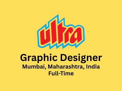 A Graphic Designer is required at Ultra Media and Entertainment
