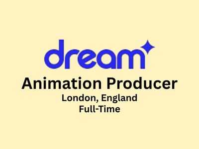 Animation Producer required at Dream Games