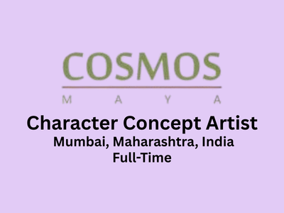 Character Concept Artist required at Cosmos Maya