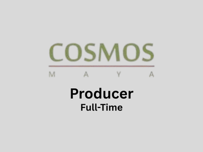 Cosmos Maya is looking for a Producer