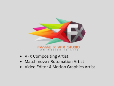 Frame X VFX Studio is hiring professional artists