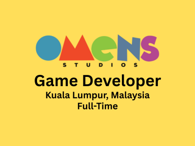 Game Developer required at Omens Studios