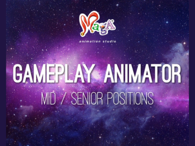 Gameplay Animator required at Maga Animation Studio