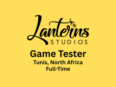 Lanterns Studios is seeking a Game Tester