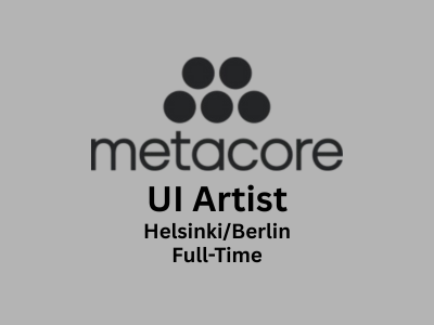 Metacore Studios is hiring a UI Artist