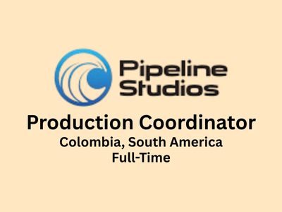 Production Coordinator required at Pipeline Studios