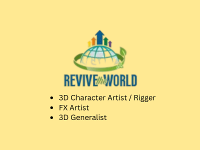 Professionals required at Revive The World
