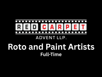 Red Carpet is hiring Roto and Paint Artists