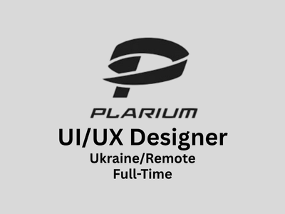 Remote job for a UIUX Designer at Plarium